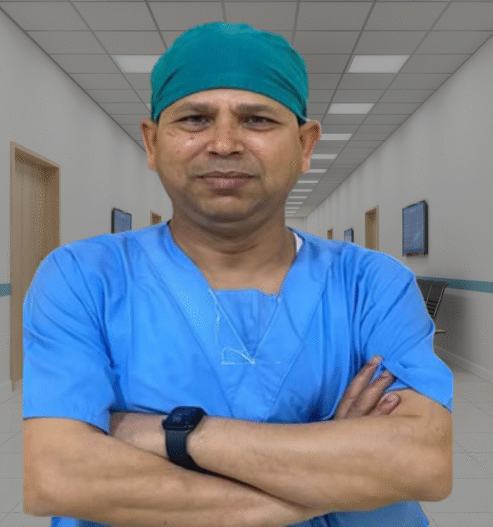 “Dr. Sushil C. Kureel – Director Administration and Anesthesia Expert at GS Tricho Derma Clinic, Haridwar, India.”