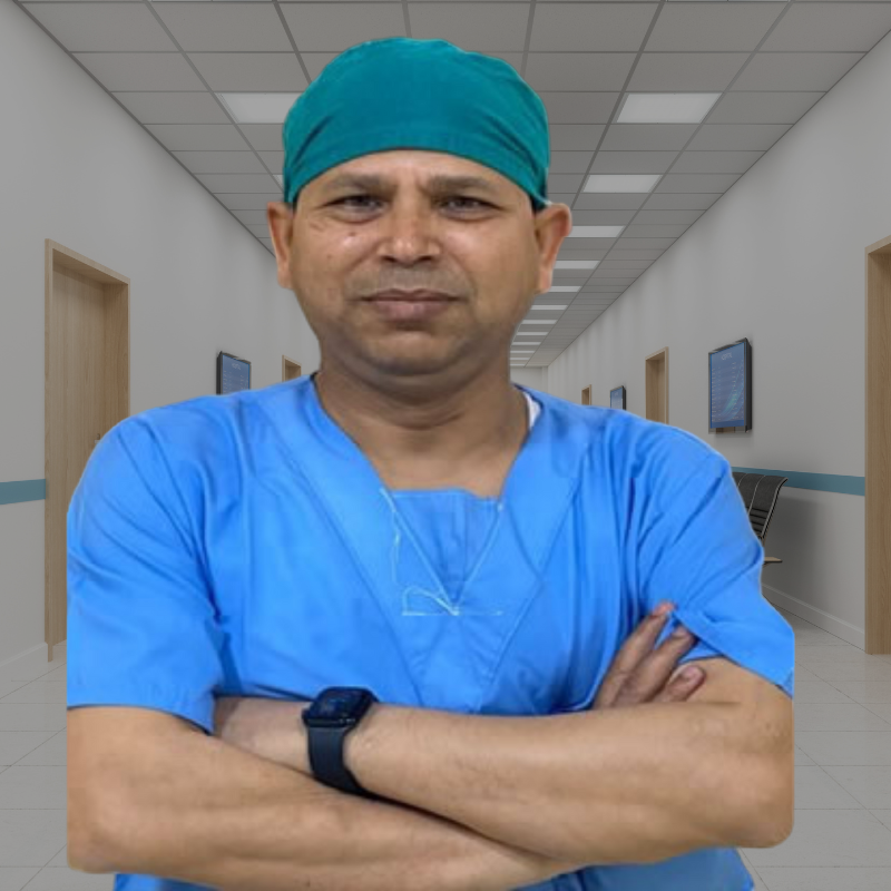 “Dr. Sushil C. Kureel – Director Administration and Anesthesia Expert at GS Tricho Derma Clinic, Haridwar, India.”
